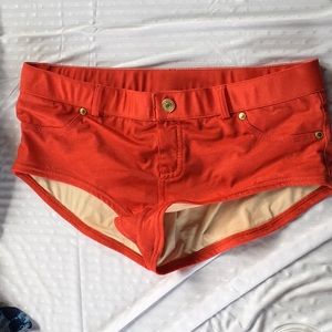 Red Bathing Suit Bottoms